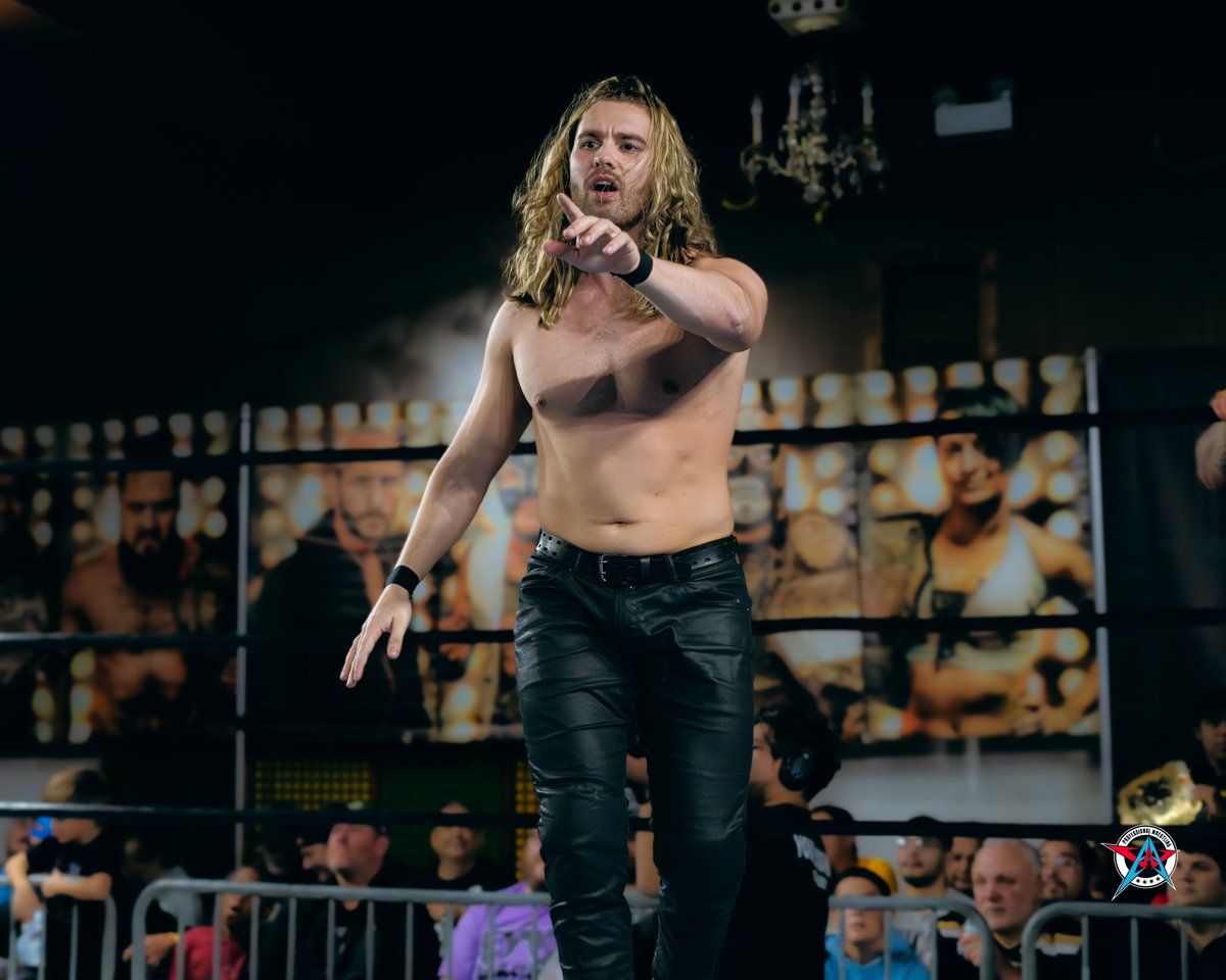 AAWPro's tweet photo. #AAWUndeniable: [AAW Tag Team Championship] - Hellhounds (Russ Jones & Schaff) vs. The Bravo Family (Sean Logan & Bruss Hamilton) 

AAW Undeniable
Berwyn Eagles Club
November 22, 2024
Berwyn, IL

Catch the replay on @HighspotsWN 

👥: @NewAgeRampage / #SCHAFF / @sabotagesean / @BrussHamiltonGB 

📸: @karlalanmedia