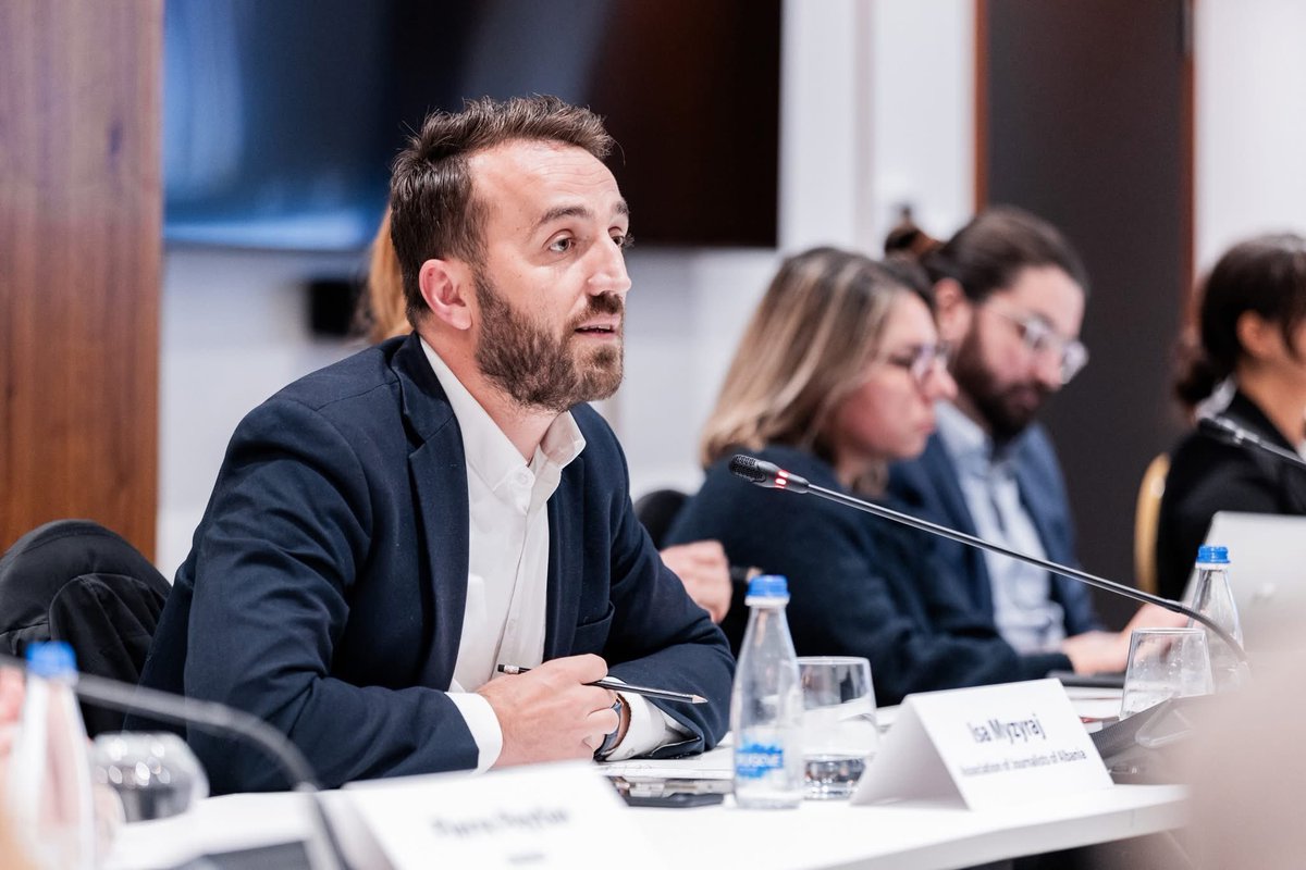 NDIKosovo's tweet image. At the same time they explored innovative approaches to safeguard information integrity.

#DISICON8 #TechTruthTrust #NDIKosovo #USAIDKosovo