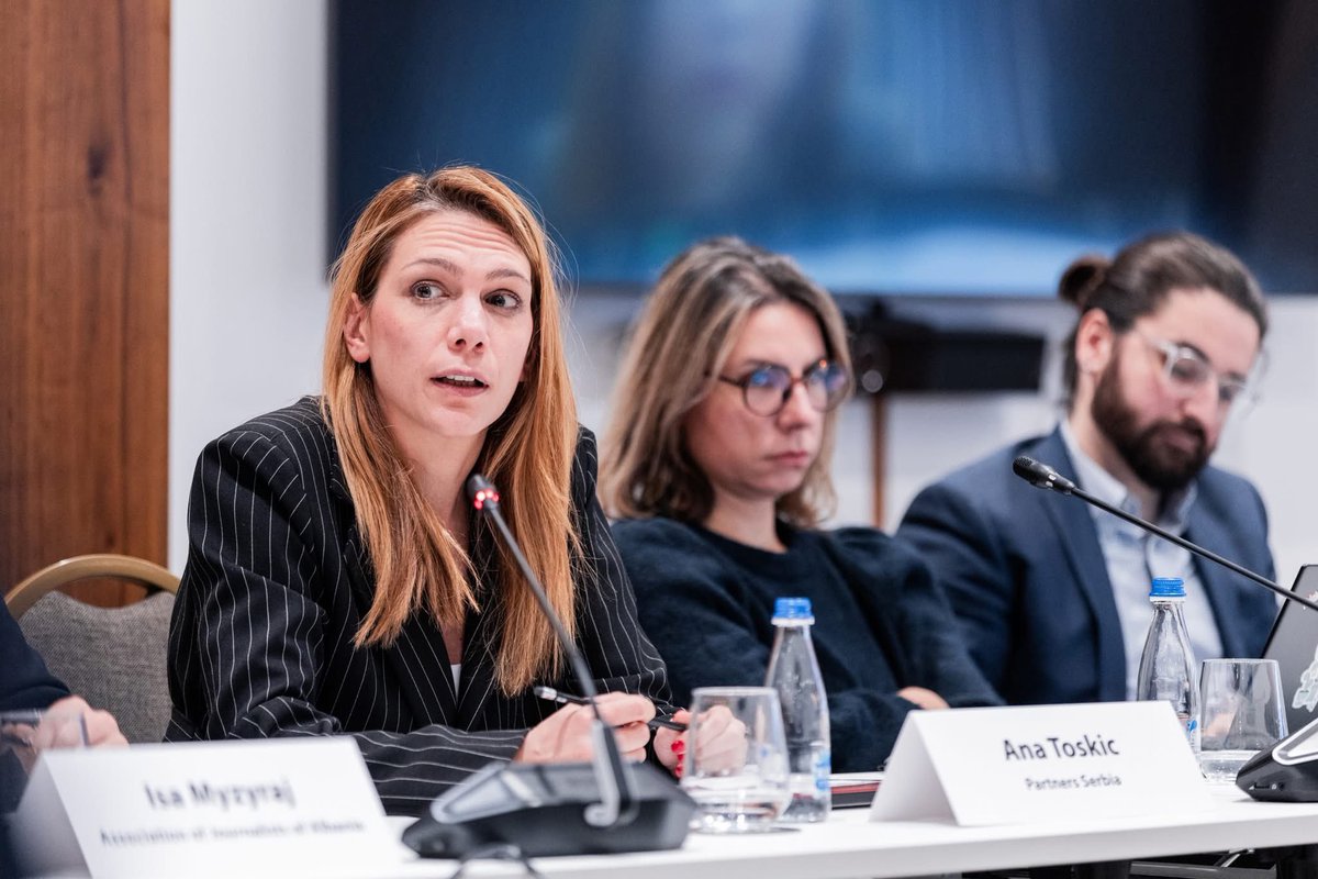 NDIKosovo's tweet image. At the same time they explored innovative approaches to safeguard information integrity.

#DISICON8 #TechTruthTrust #NDIKosovo #USAIDKosovo