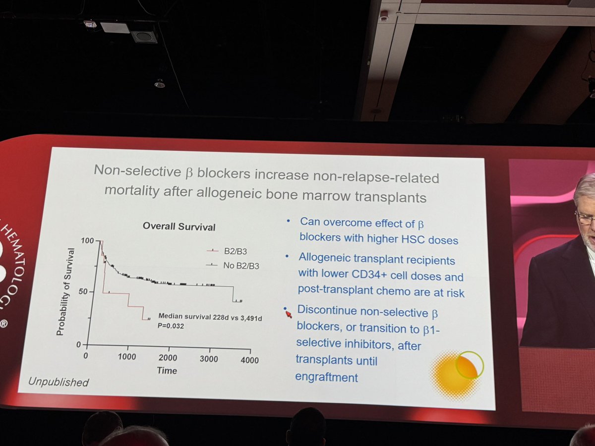 AshKishtagari's tweet photo. Brilliant #ASH24 E. Donnall Thomas Lecture by @SJMorrison_ on HSC maintenance. Honored to see our patient data from @VUMC_Cancer contribute to advancing this important work. Collaboration fuels discovery!
@StephenChung16 @DrAdetolaKassim https://t.co/maRDydG0Nq