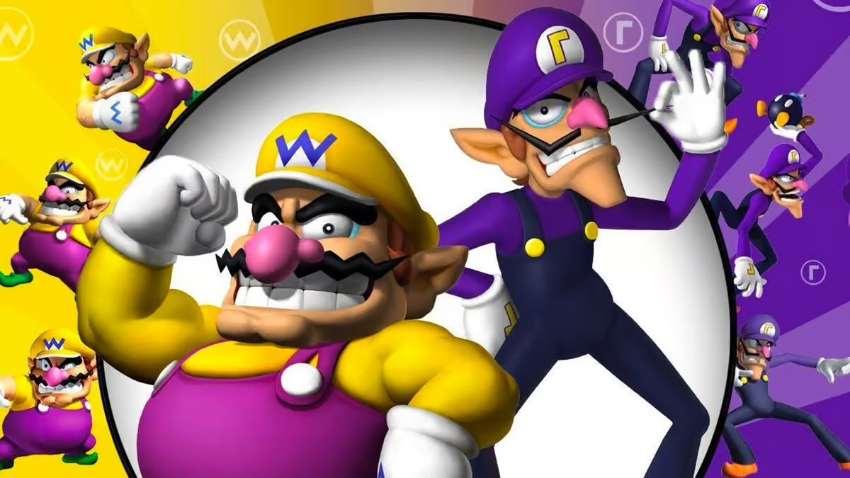 andythepuppet's tweet photo. Wario &amp; Waluigi waiting in the prison showers for Luigi to show up: https://t.co/9Mooj7eNaU