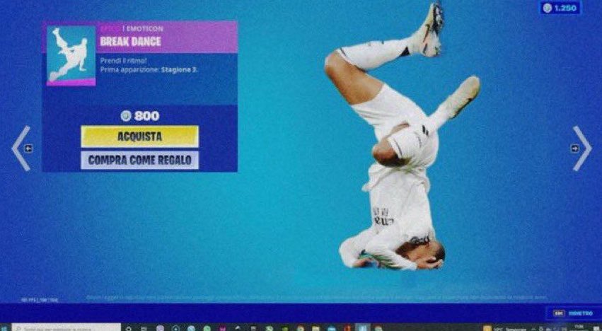 RRaizenn's tweet photo. Nouvelle emote pour notre Kilian à 800vbucks https://t.co/Fz27Z10Ugt