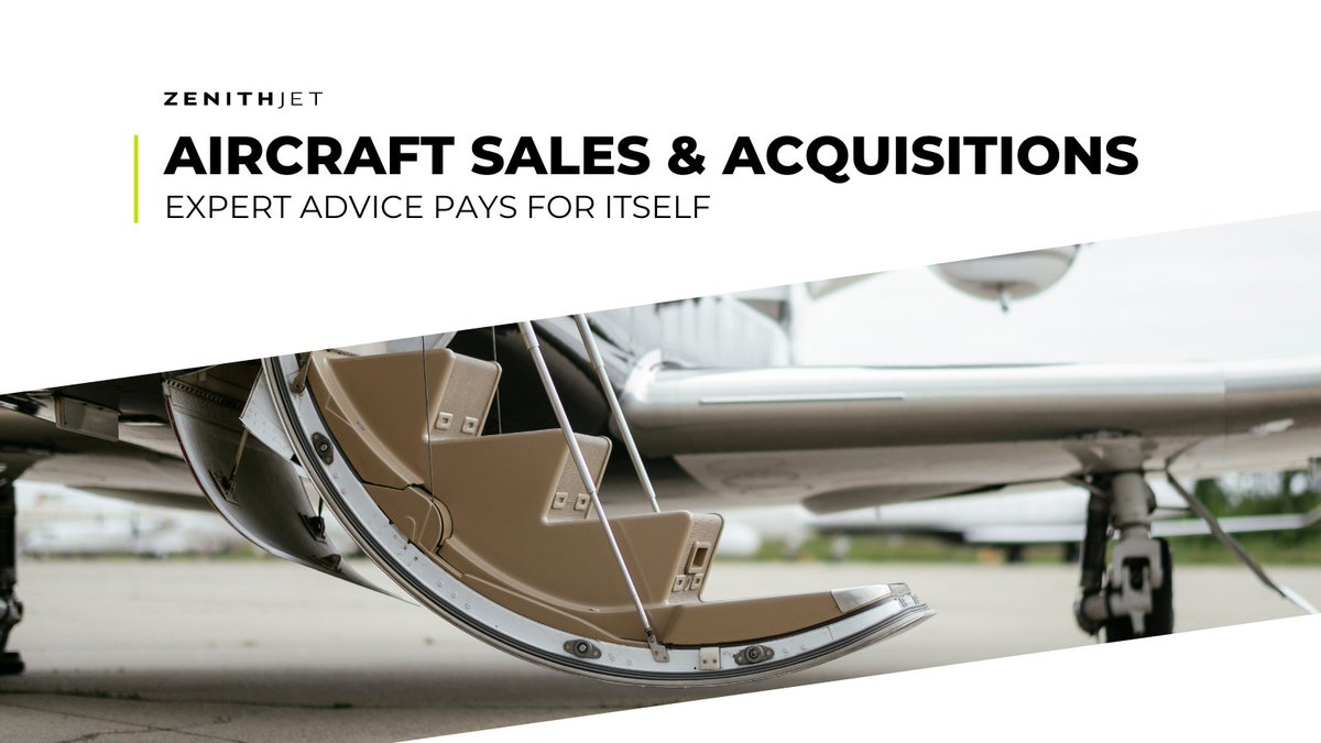 A business jet acquisition is a significant investment.  At ZenithJet, our comprehensive approach ensures that you get the right aircraft tailored to your needs while maximizing the value of your investment.
Read more: linkedin.com/pulse/comprehe…