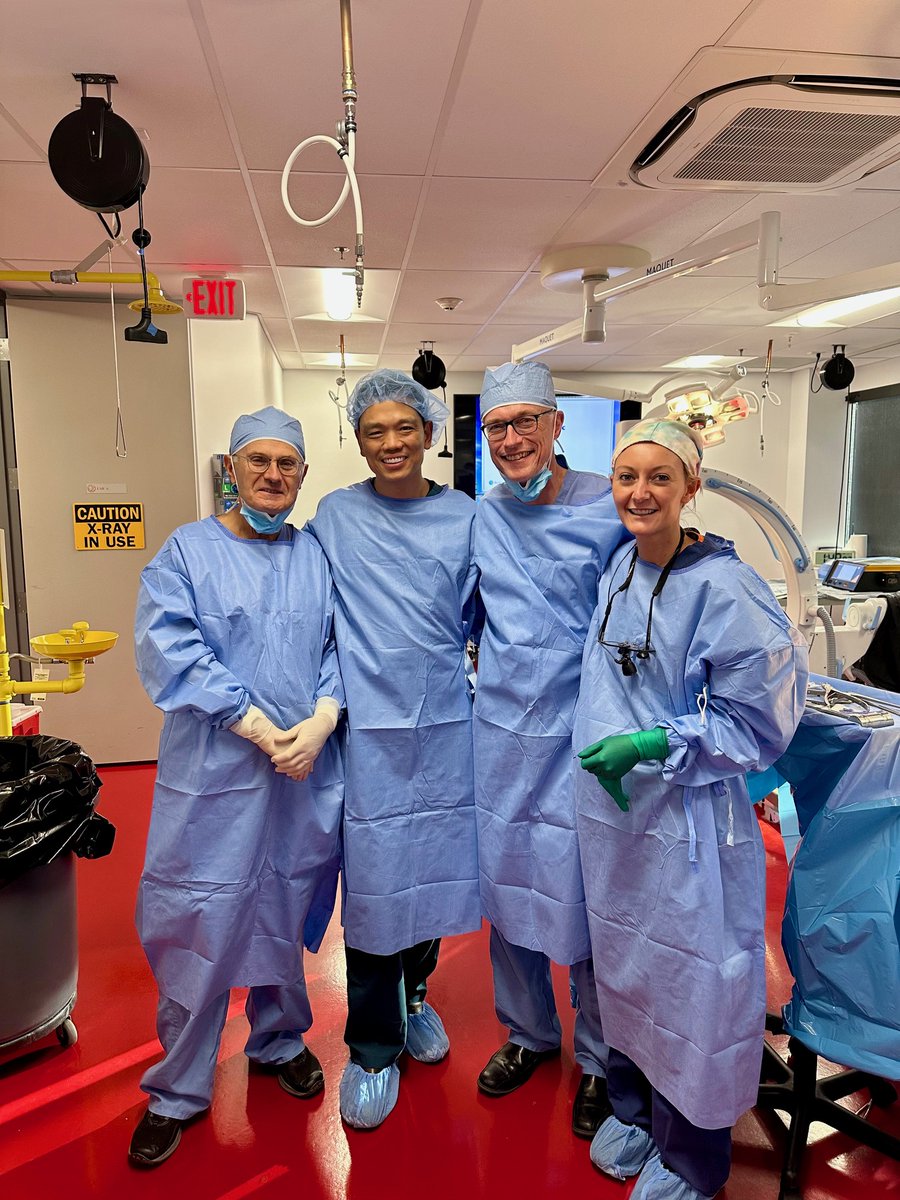 MGBneurosurgery's tweet photo. Dr. Yi Lu, Dr. Larry Borges, Dr. Jean-Valery Coumans, and Dr. Theresa Williamson led an exceptional spine training session for MGB neurosurgical residents, with incredible support from Medtronic!🧠🙌 #MGBNeurosurgery #SpineTraining #Teamwork https://t.co/qqyZ9xfG4V
