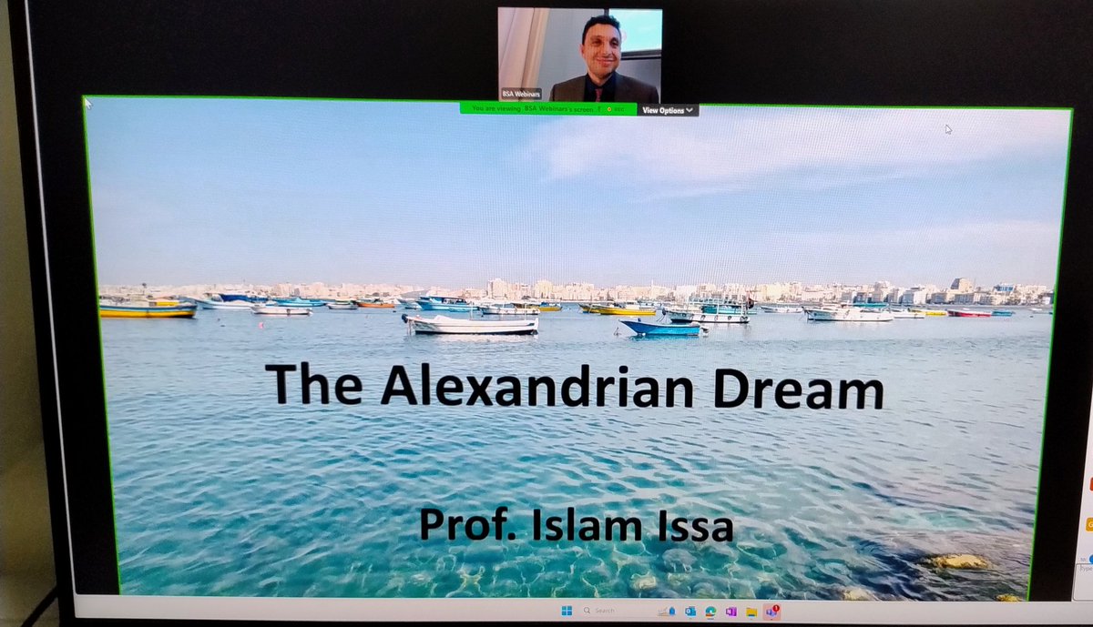 Nigel McFarlane (@nigelmcfarlane) on Twitter photo Wonderful address tonight by <a href="/islamaissa/">Islam Issa</a>, using his outstanding, <a href="/RuncimanAward/">The Anglo-Hellenic League Runciman Award</a> winning book 'Alexandria' as the basis for a lovely set of reflections on The Alexandrian Dream. Eloquent and compelling. Thanks to <a href="/AngHellenLeague/">The Anglo-Hellenic League</a> for organising and <a href="/BSAthens/">The British School at Athens</a> for hosting. It was Wonderful address tonight by <a href="/islamaissa/">Islam Issa</a>, using his outstanding, <a href="/RuncimanAward/">The Anglo-Hellenic League Runciman Award</a> winning book 'Alexandria' as the basis for a lovely set of reflections on The Alexandrian Dream. Eloquent and compelling. Thanks to <a href="/AngHellenLeague/">The Anglo-Hellenic League</a> for organising and <a href="/BSAthens/">The British School at Athens</a> for hosting. It was