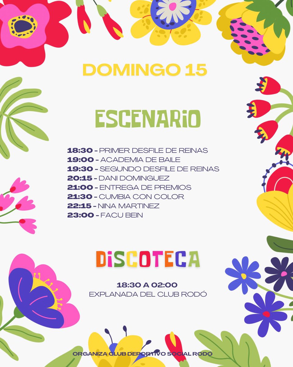 ¡La primavera nos exige fiesta, y nosotros obedecemos! 😎

Yo, que vos, voy preparando el disfraz… pero sobre todo el frezeer😏

¿Te lo vas a perder? 👀