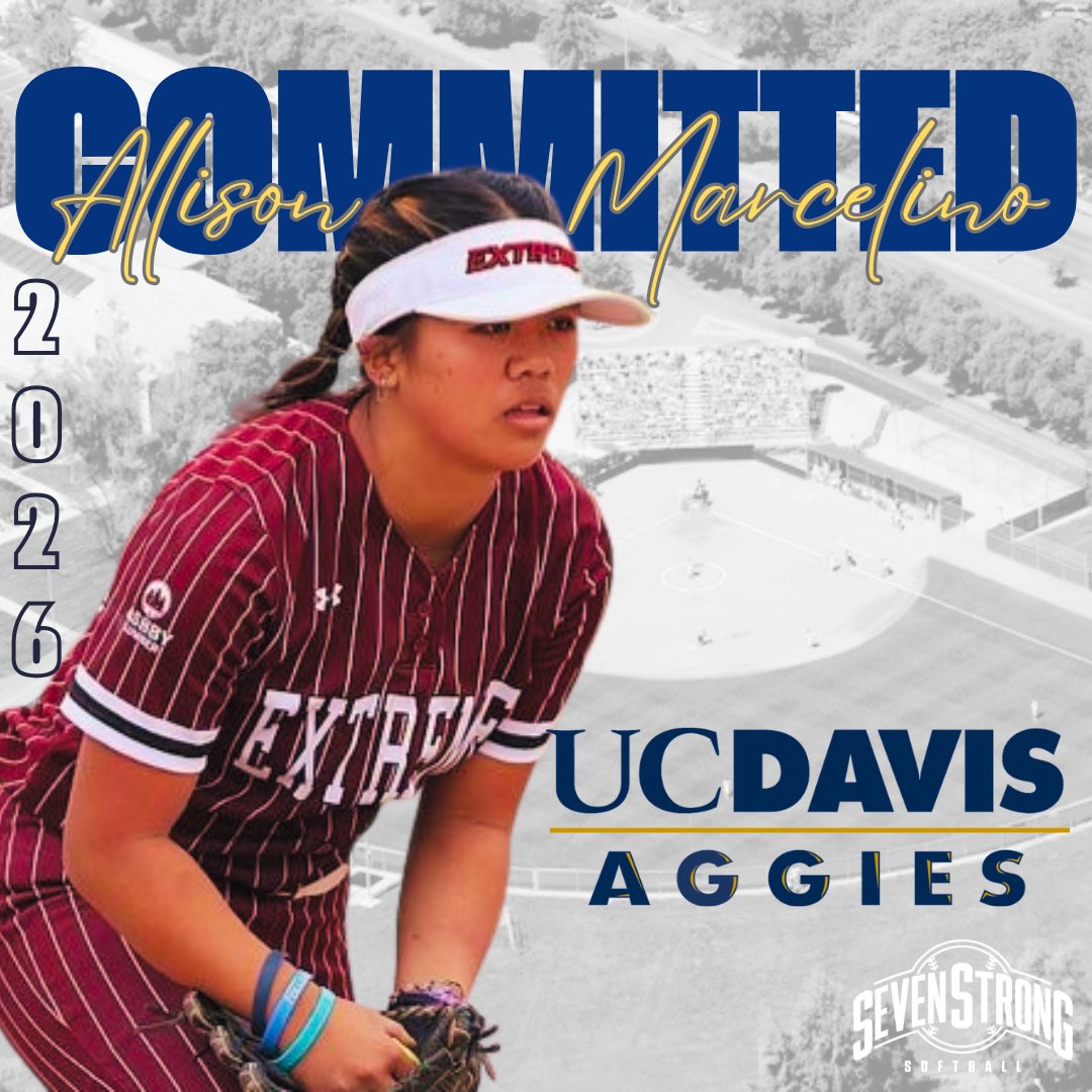Kim Reeder (@7strongsoftball) on Twitter photo The newest Seven Strong college committ: <a href="/AMarcelino2026/">Allison “Allie” Marcelino</a> SO PROUD of this one! Almost 4 years together! 🙌🏽🙌🏽🙌🏽 The newest Seven Strong college committ: <a href="/AMarcelino2026/">Allison “Allie” Marcelino</a> SO PROUD of this one! Almost 4 years together! 🙌🏽🙌🏽🙌🏽