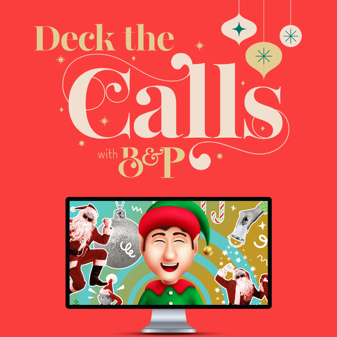 Happy holidays! To spread a little festivity, we've created seasonal backgrounds to add sugarplum dreams to your Zooms and your Teams! Wishing you health, happiness, and an amazing 2025. Cheers from B&amp;P Advertising, Media &amp; PR! bpadlv.com/holiday-2024