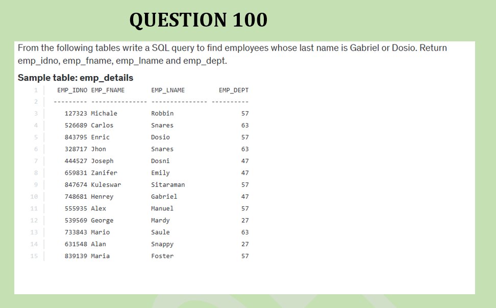 RebeccaOluwato3's tweet image. #MASTERSQL #Day100 #Question100
#LearnwithRebecca #100daysofSQLexercises
#Ididit