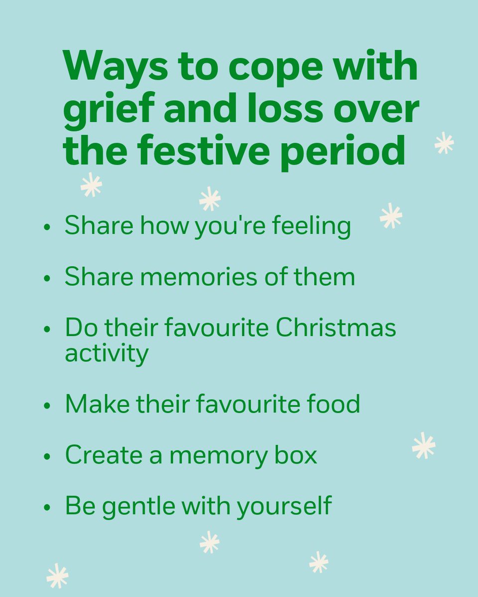 "How can I cope with feeling so low?”
 
December is Grief Awareness Month. Christmas can be a hard time if we’re missing someone we care about.
 
Childline is ready for every question. Under 19s can call  0800 1111, email or use online 1-2-1 chat via bit.ly/2KYzv9y 💙
