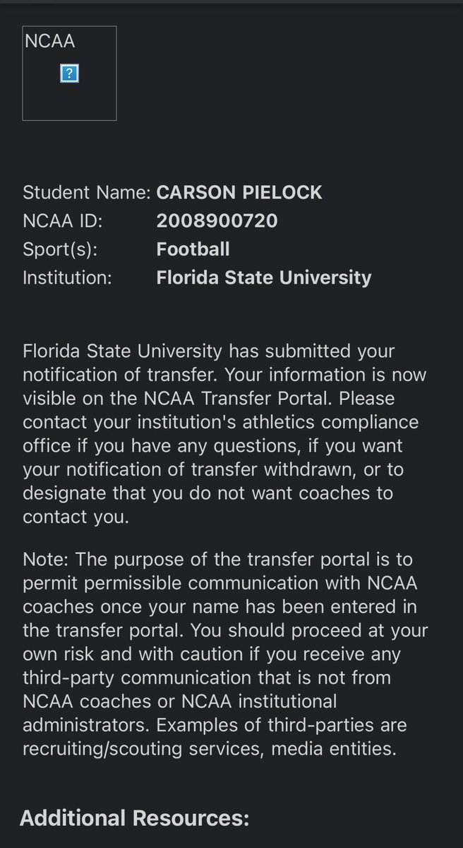 Officially in the portal!!