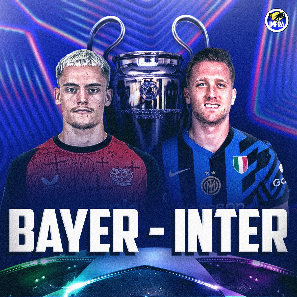 ⚫️ 𝑴𝑨𝑻𝑪𝑯 𝑫𝑨𝒀 🔵

🏆 UEFA Champions League      
🏟️ BayArena
🆚 Bayer Leverkusen                     
⌚️ 21h00