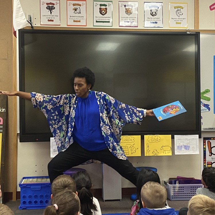 BakerElem's tweet photo. Baker Kindergarten in Ms Scott-Bokin's class had such a great treat today! Ms Shelli Brown shared a great rule by reading Do NOT Bring Your Dragon to the Library by Julie Gasman.  Thank you @ProfeBrownTX for spreading the giggles today! #BakerBetterTogether https://t.co/oGQSdawIGN