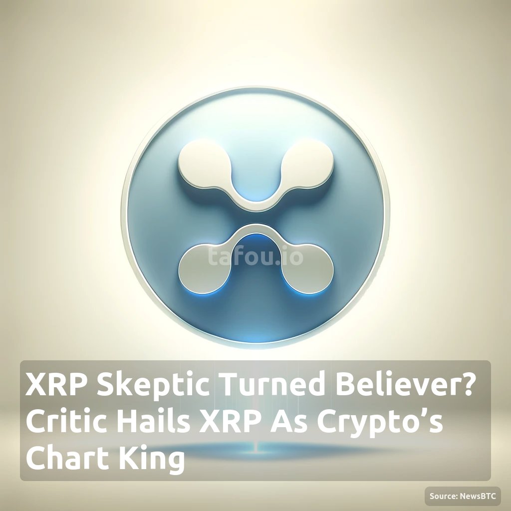tafouio's tweet photo. XRP Skeptic Turned Believer? Critic Hails XRP As Crypto’s Chart King

#ripple #XRP  #tafouio #cryptonews https://t.co/MHM9W0RK1A