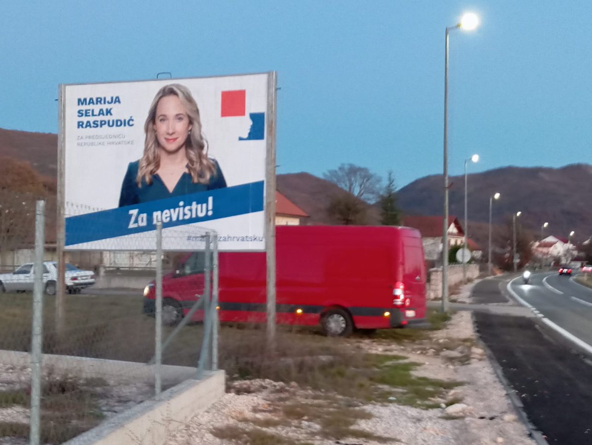 KaticaMilicevic's tweet photo. Najbolji predizborni plakat ove godine u Hercegovini... https://t.co/sZIcdWydhS