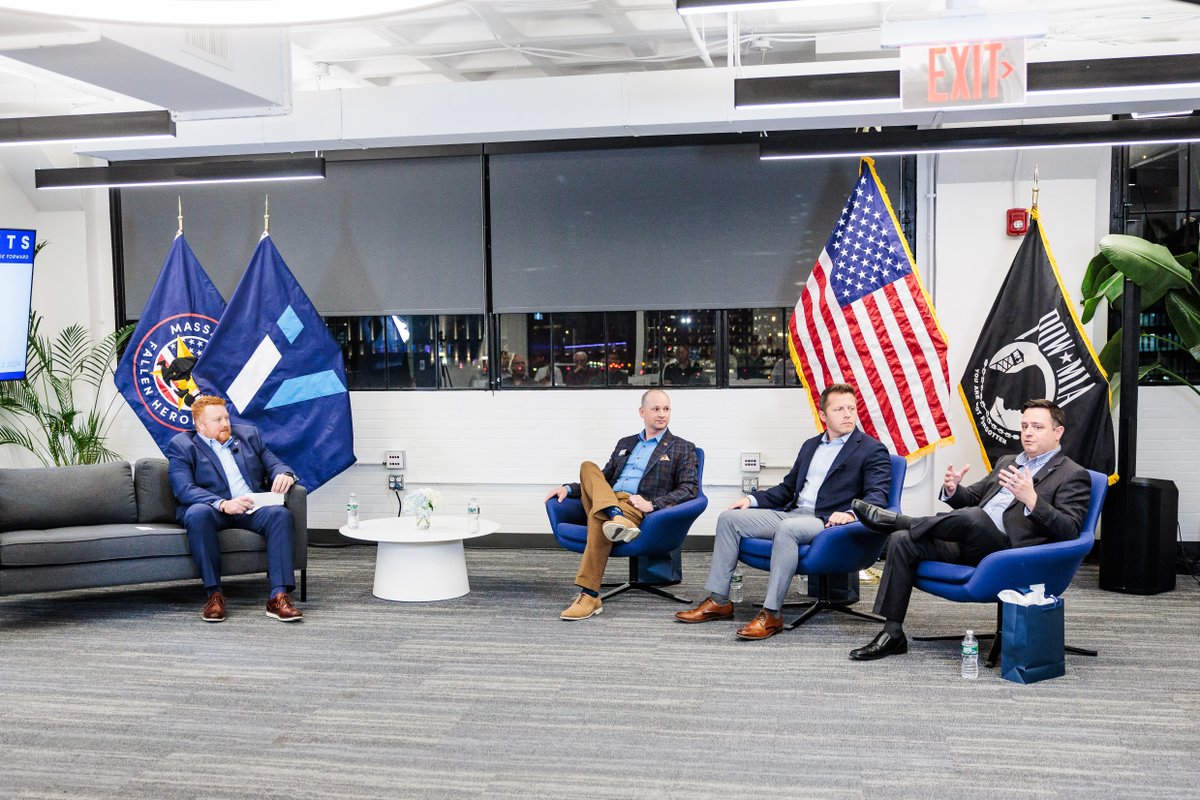 InnoVets_US's tweet image. In case you missed it, our panel discussion "From Service to Civilian" proved to be a successful way to kick off the InnoVets Panel Series. A huge thank you to our panelists, who donated their time to share their knowledge. Make sure to follow us to stay in the loop about events!