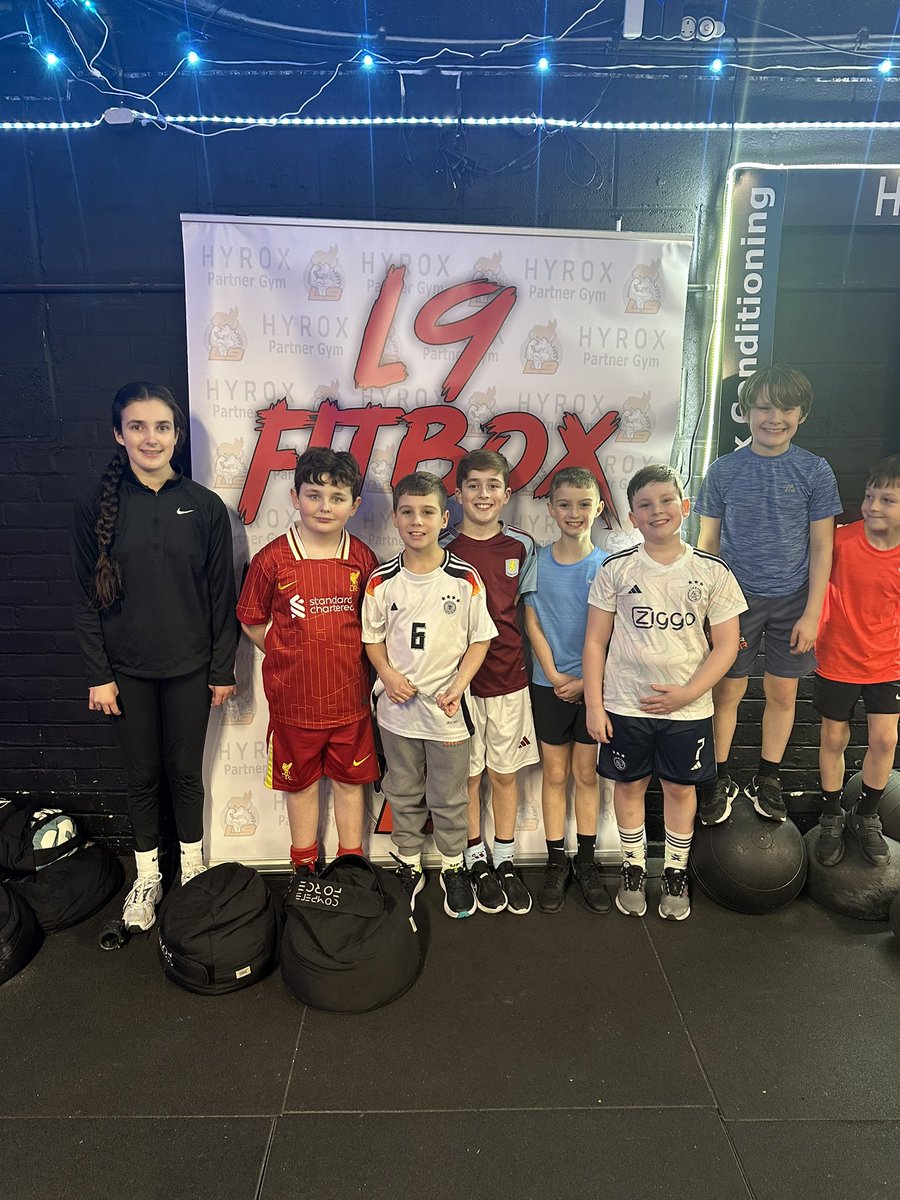 Great workout session at L9 Fitbox with the boys (and siblings!) would 💯 recommend this for any team for overall fitness