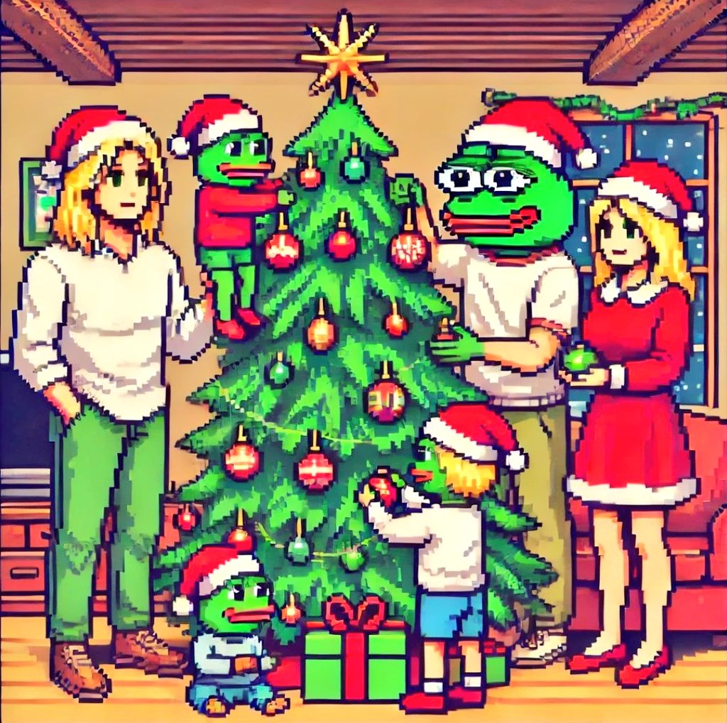 HAPPY HOLIDAYS FROM $PEPE ON $KAS 🥳🥳🥳