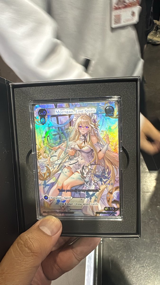 Thank You <a href="/grandarchivetcg/">Grand Archive TCG</a> for the amazing weekend - the biggest ascent ever. I had fun doing all the events steel/silver/cosplay. Kudos to the devs for making a game for all types of players/collectors

steel 5-3-1
silver 8th

Philippines! Gamersshop! HeraldsPeak Represent