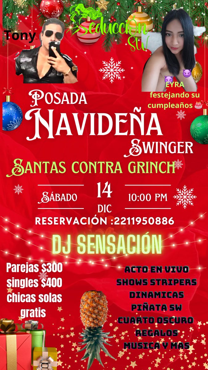 Sábado a disfrutar el show de Tony y eyra en la posada