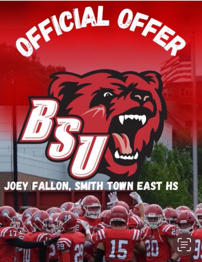 JoeyFallon07's tweet photo. After a great visit and conversation with @JosephVerria I am blessed to receive an official offer from @BSU_Football_ ! #AGTG 

@Joey___naso @ortiz_jaeden @BooseCoach @EastBullsFB @AmariAbe32 https://t.co/8YNFLNIONC