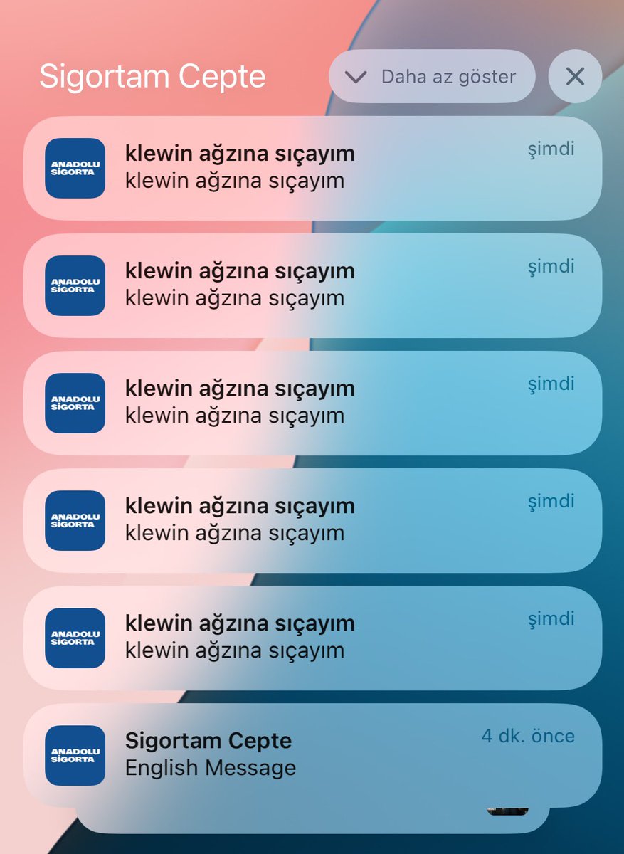 ezmag99's tweet photo. Gergin biri tarafından hacklenmişsiniz @Anadolu_Sigorta https://t.co/SxjyyFiAuB
