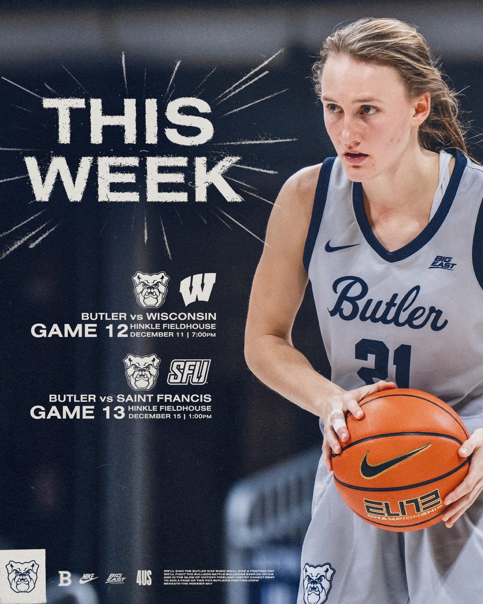 2 games at Hinkle this week 🏠