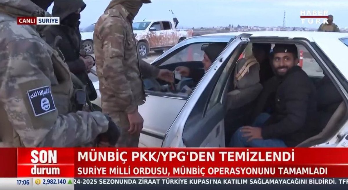 Erdoğan’ın Kuva-yi Milliyesi yani adına SMO dediği paralı çeteleri yani DAİŞ’in ta kendisi! 
 #Manbij 
#DefendRojava