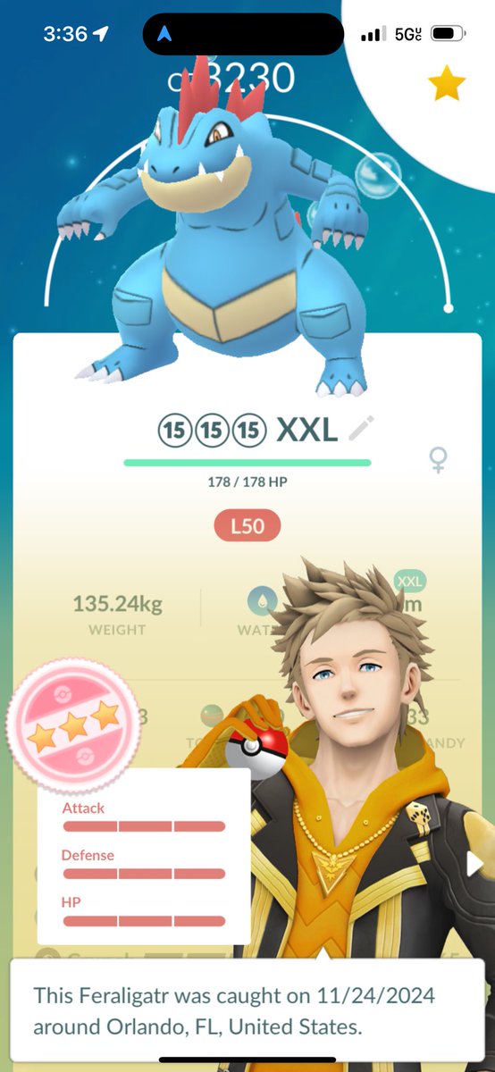 JEngels21's tweet image. Haven’t done a #MaxOutMonday in a long time, but finally got around to powering up my favorite stuff from the Wild Area event.

The XXL Dragonite was from adventure incense so it was my favorite because it was exclusively mine 😂