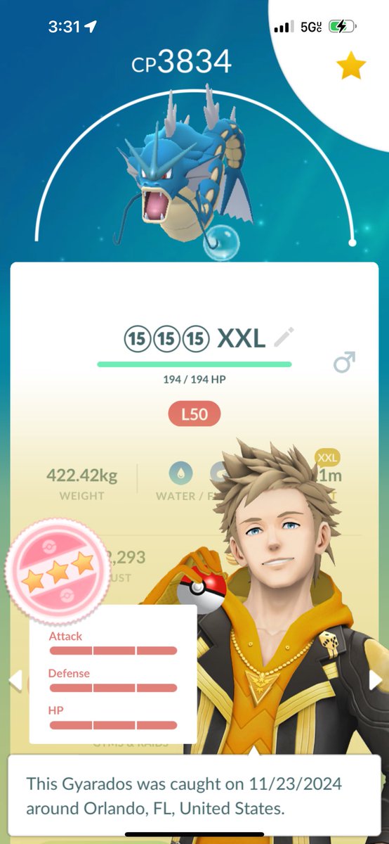 JEngels21's tweet image. Haven’t done a #MaxOutMonday in a long time, but finally got around to powering up my favorite stuff from the Wild Area event.

The XXL Dragonite was from adventure incense so it was my favorite because it was exclusively mine 😂