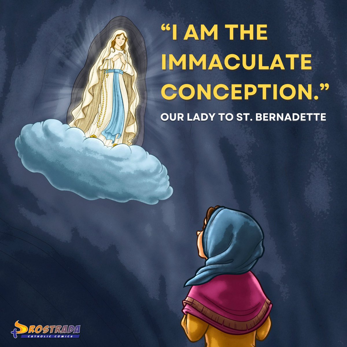 prostradacomics's tweet photo. See you at Mass!
#Catholic #ImmaculateConception #CatholicArt #CatholicComics https://t.co/63Ed311UNH