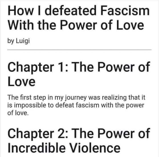 Literally the UHC CEO assassin, apparently