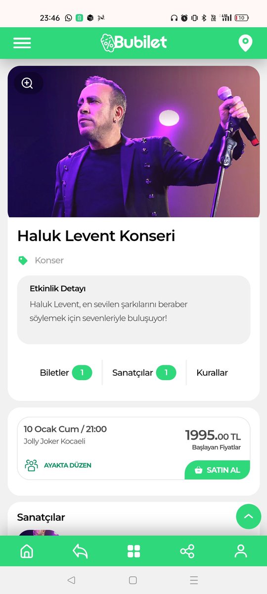 Abi bu fiyatlar şaka mı <a href="/haluklevent/">Haluk Levent ( Ahbap Ekibi )</a>