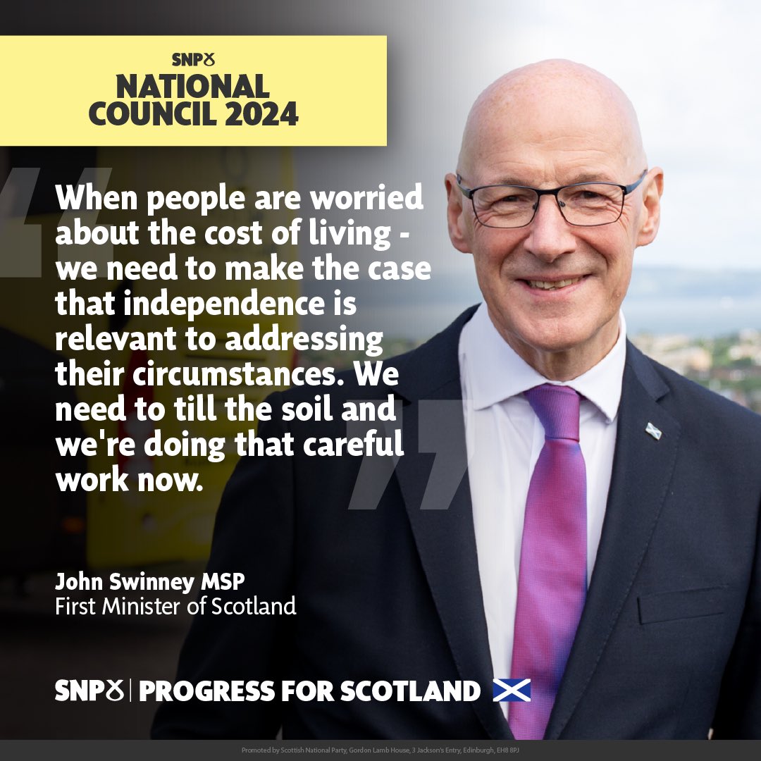 The SNP tweet media