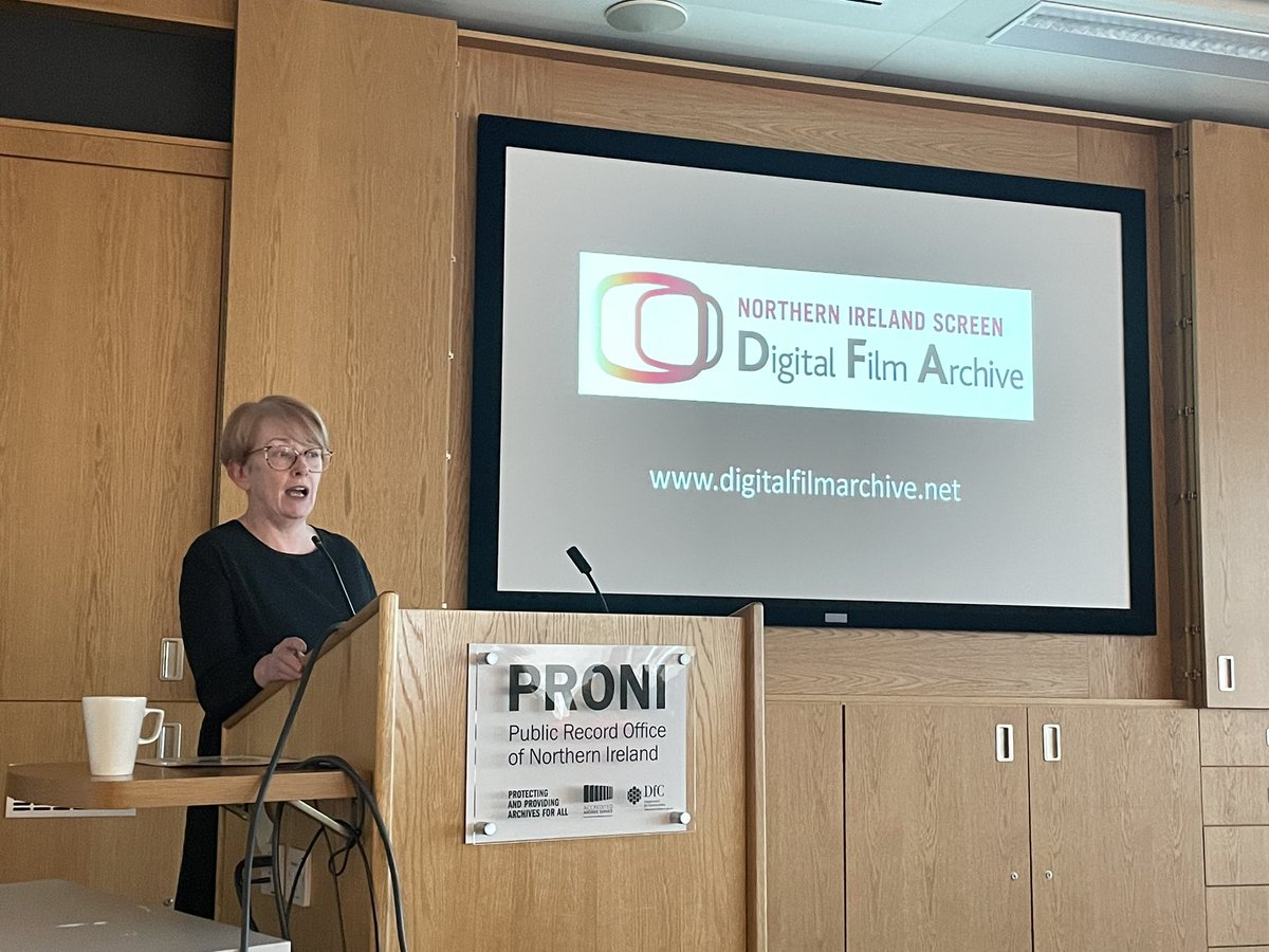 Our first-years had a brilliant day in Belfast today! Gerard Dunleavy kicked the day off with an intro to physical &amp; virtual sets at <a href="/UUScreen/">The Ulster Screen Academy</a>’s VP studio. Then we headed over to <a href="/PRONI_DFC/">PRONI</a> to learn about our rich film history with Zoe &amp; Rebecca and <a href="/NIScreen/">Northern Ireland Screen</a>’s Bronagh. 🎬🤩