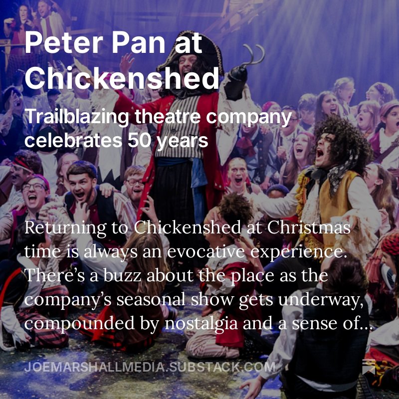 joemarshallnews's tweet photo. Peter Pan at Chickenshed🎄🎭💃https://t.co/glEJRCOeQ5 @CHICKENSHED_UK #CSPan #Chickenshed50 https://t.co/DY86zFH90p