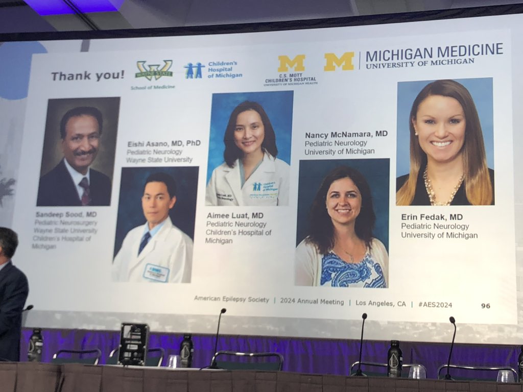 Discussing endoscopic hemispherotomy, a surgical innovation for epilepsy, at #AmericanEpilepsySociety <a href="/epilepsy/">Epilepsy</a> society <a href="/NeenaMarupudi/">Dr. Neena Marupudi, M.D., M.S.</a> #stopseizures Thank you AES for this opportunity! <a href="/umichneuro/">Michigan Neurosurgery</a>