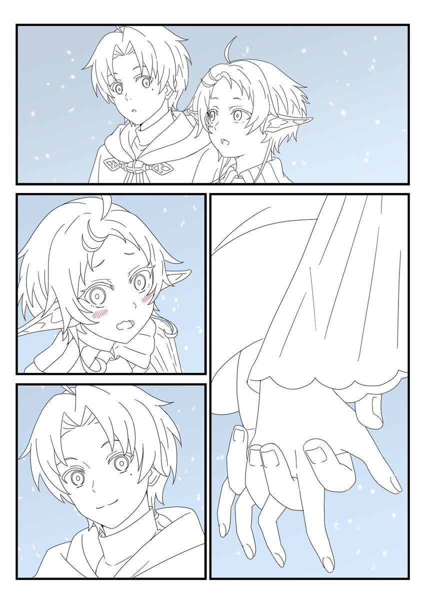 おもいおもいに描いたけど、よくわからなくなった。一旦寝る。 