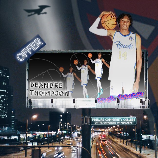 DreThompson24_'s tweet photo. Honored and Blessed to receive an offer from Phillips Community College @YusefFitzPWS https://t.co/HRUepcFgPQ