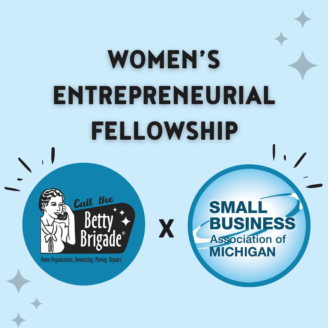 Exciting Announcement! ✨ We're proud to be part of the inaugural class of the Women's Entrepreneurial Fellowship, a groundbreaking program by the Small Business Association of Michigan.   💪

#WomenInBusiness #TheBettyBrigade #Entrepreneurship #MichiganBusiness
