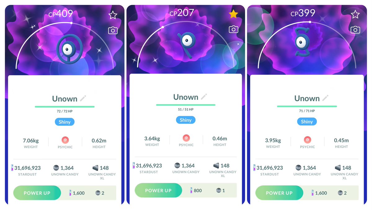 🎁✨Shiny Unown Pokemon Giveaway✨🎁

🇧🇷Caught During The São Paulo, City Safari🇧🇷

🚨2 Winners Will Be Chosen🚨
✨Unown O
✨Unown P
✨Unown S

To Enter Its Simple:
❤️ Like This Post
🔥 Follow Us
📲 Comment Which One You’d Like
🗓️ The Winner Will Be Chosen On The 12th Of December
