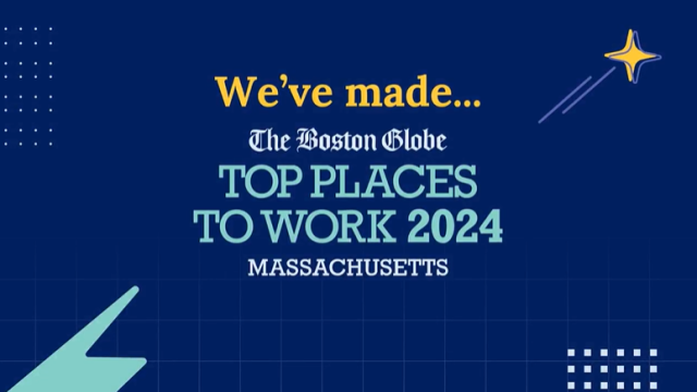 Pega is named a 2024 Top Place to Work by The Boston Globe. #LifeAtPega pe.ga/4iqUCT4