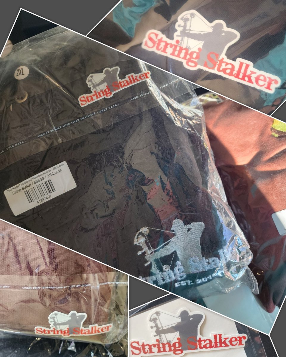stringstalker's tweet image. When we pack up your order we add a little sticker. Sometimes, just for fun, I hide these ..... do you find them? 

#StringStalker #stickers #justforfun #archerygift #archeryapparel #bowhunter