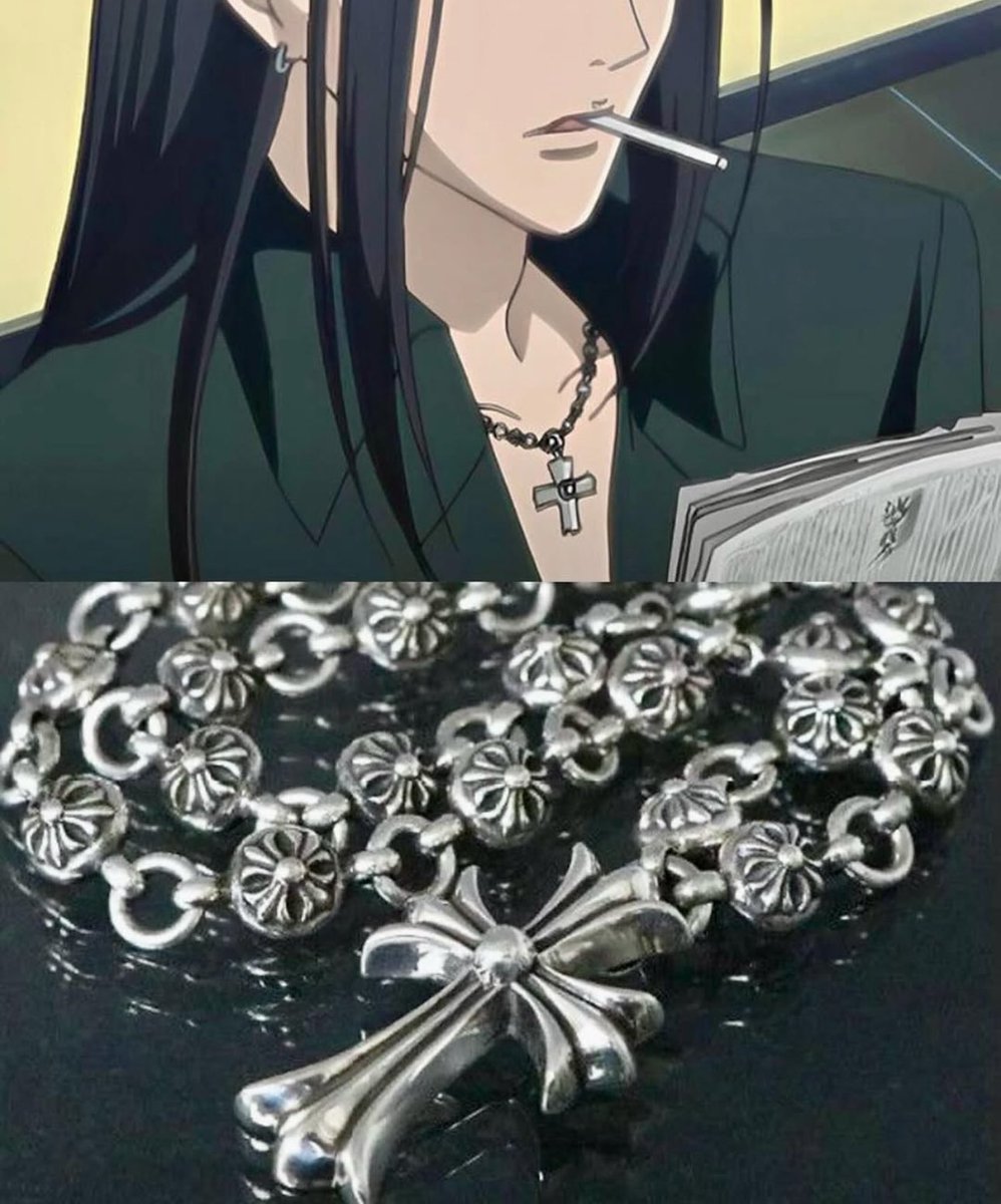 tomgorls's tweet photo. chrome hearts in nana anime created by ai yazawa https://t.co/IrUzlzvR25