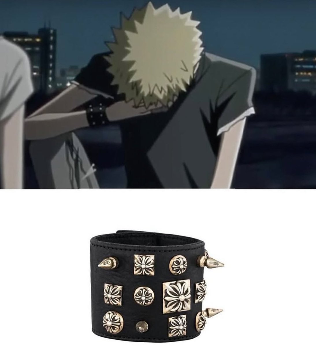 tomgorls's tweet photo. chrome hearts in nana anime created by ai yazawa https://t.co/IrUzlzvR25