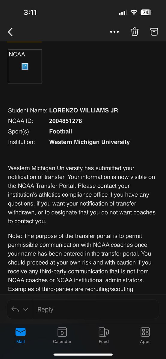 Lorenzo Williams Jr (Boogie) tweet media