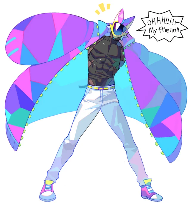Cat Guy say hello to you 