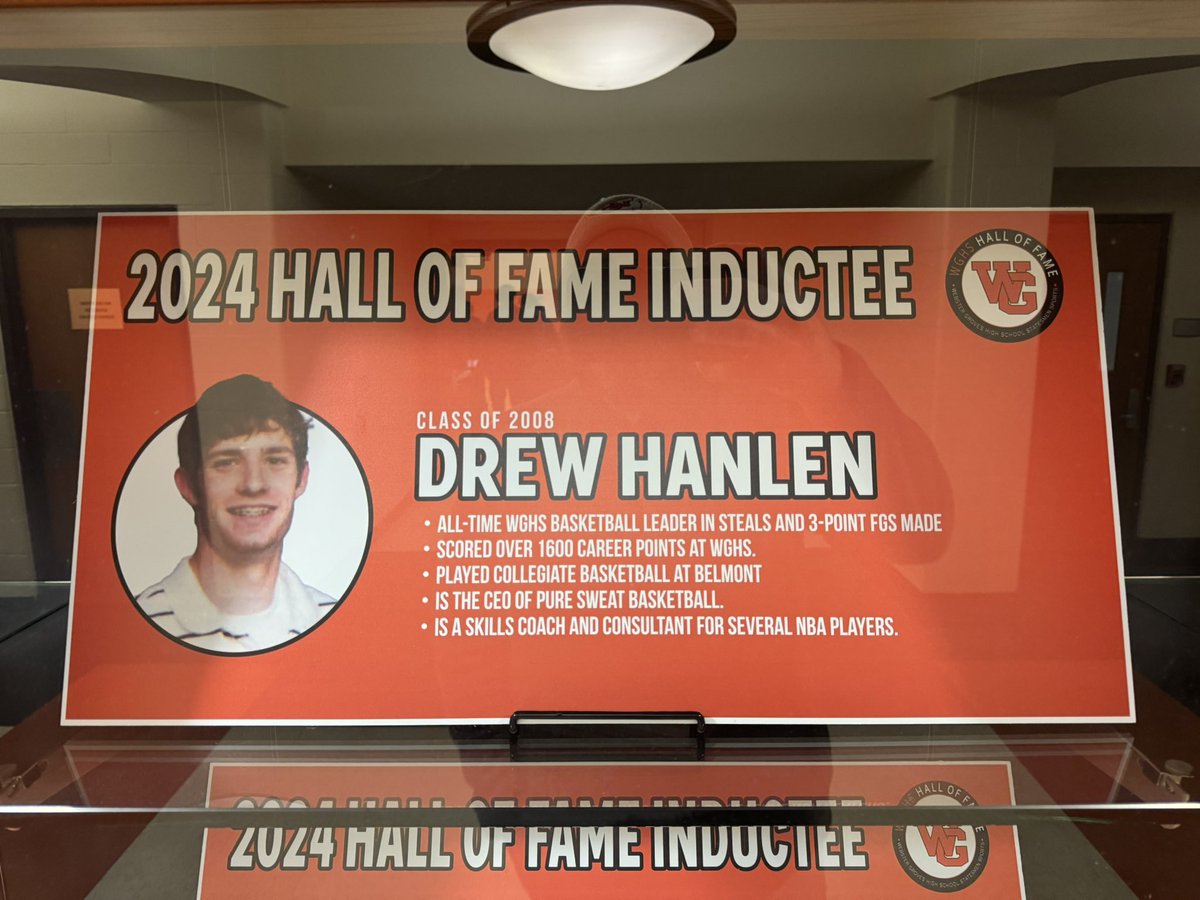 ChetGristler's tweet photo. @DrewHanlen @CoachBlossom I was in that gym four times last week (freshman tourney and daughter’s team played WG) https://t.co/TB5ZlPeoAr
