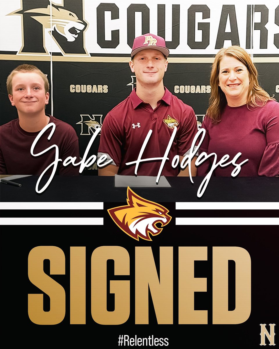 Congratulations to Gabe Hodges for signing today with Pearl River Community College! We are very proud of Gabe and excited for both he and his family!