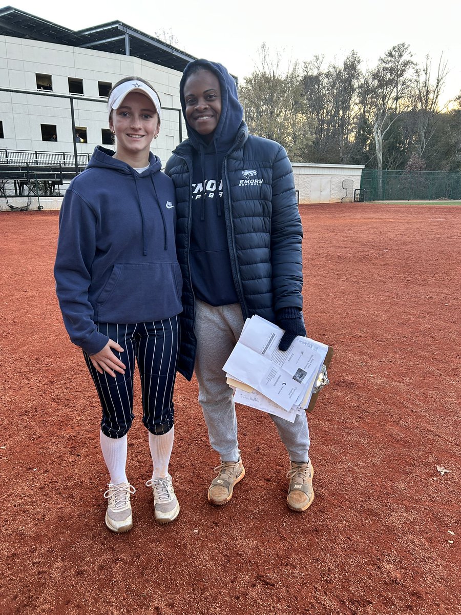I had a great time this weekend at the <a href="/EmorySoftball/">Emory Softball</a> prospect camp! Thanks to <a href="/Coach_India_C/">Coach India (Chiles) / SlapperNation</a> for running a great camp. 
<a href="/GAStarsGeorgia/">Georgia Stars Fastpitch/National</a> @_Stars2027 <a href="/PFPPlayers/">PFP Players</a>